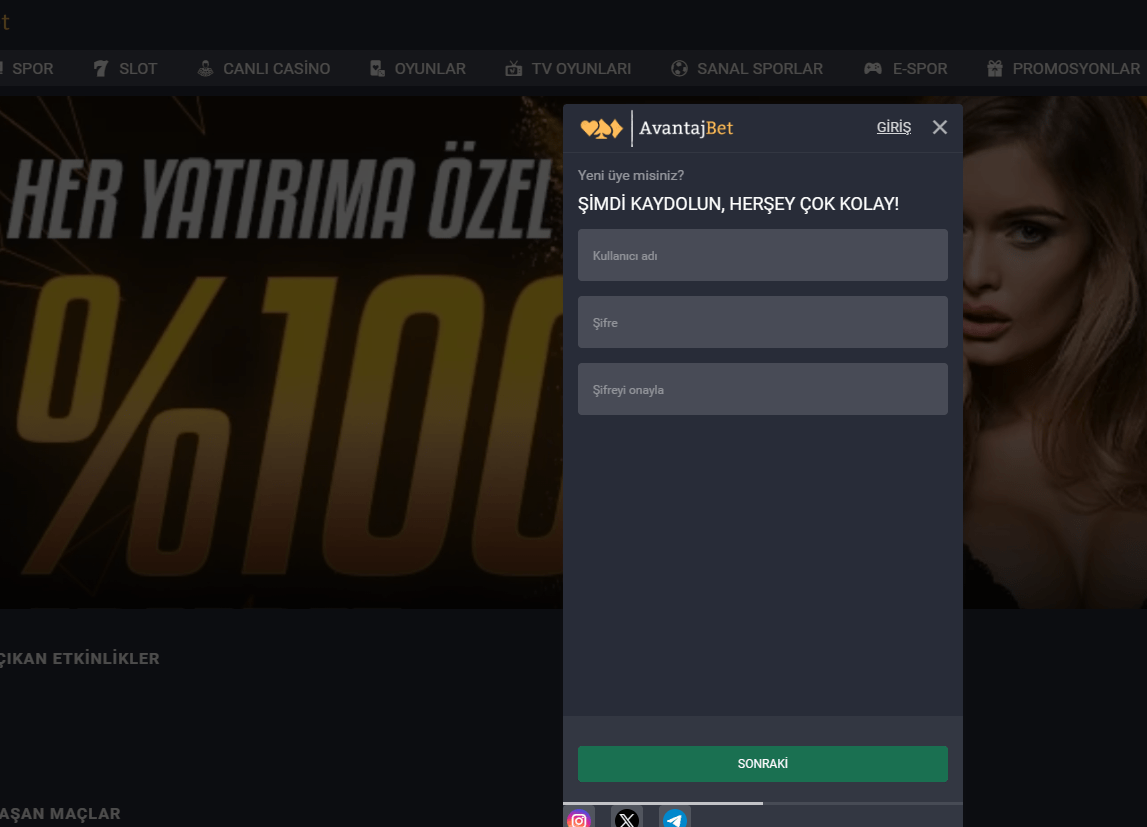 avantajbet giriş